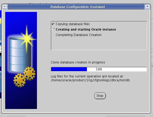 Oracle 10g OUI mode installation